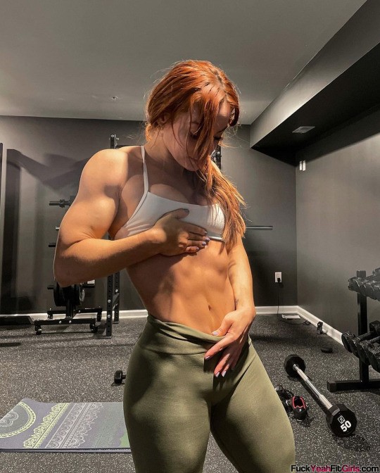 showing-off-her-abs